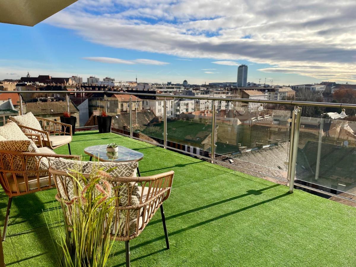 Downtown Penthouse Boedapest Buitenkant foto