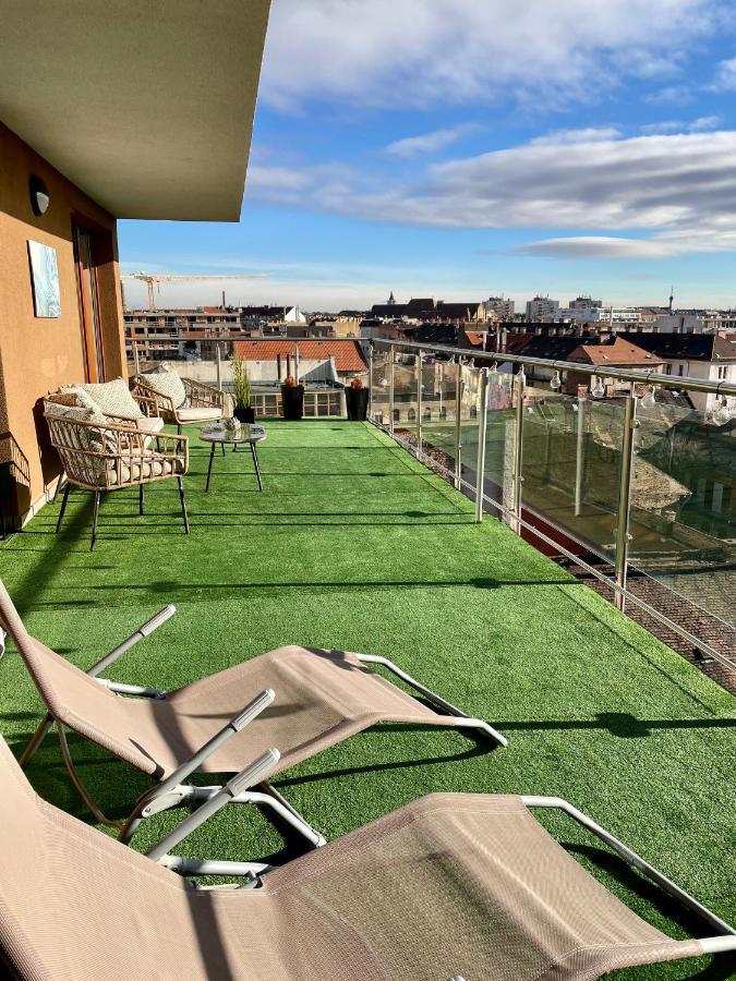 Downtown Penthouse Boedapest Buitenkant foto