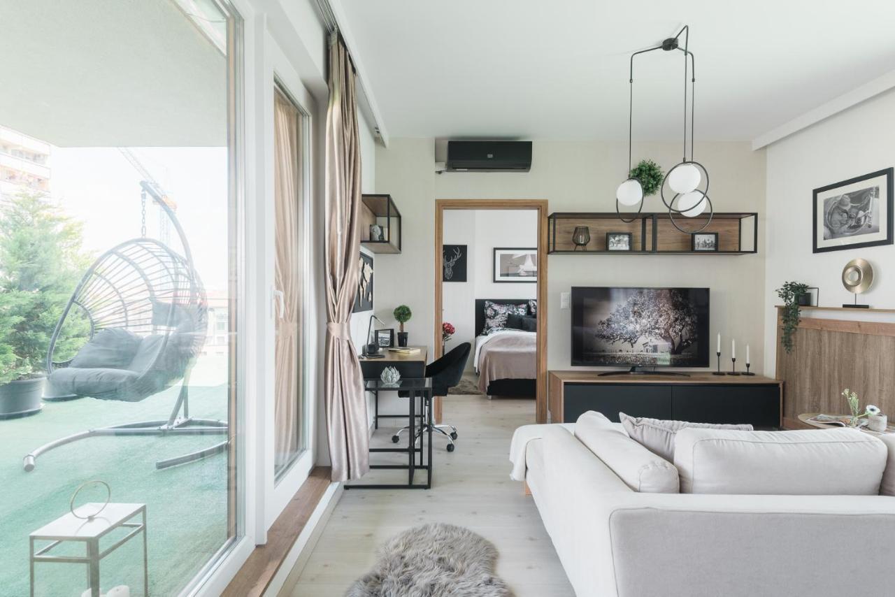 Downtown Penthouse Boedapest Buitenkant foto