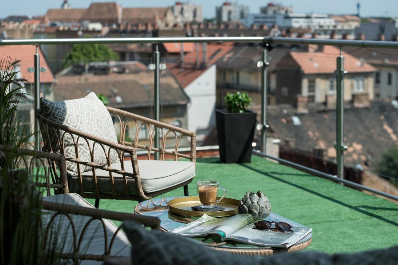 Downtown Penthouse Boedapest Buitenkant foto